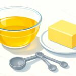 サラダ油でバターを代用する時の正しい分量は？置き換えのコツを解説
